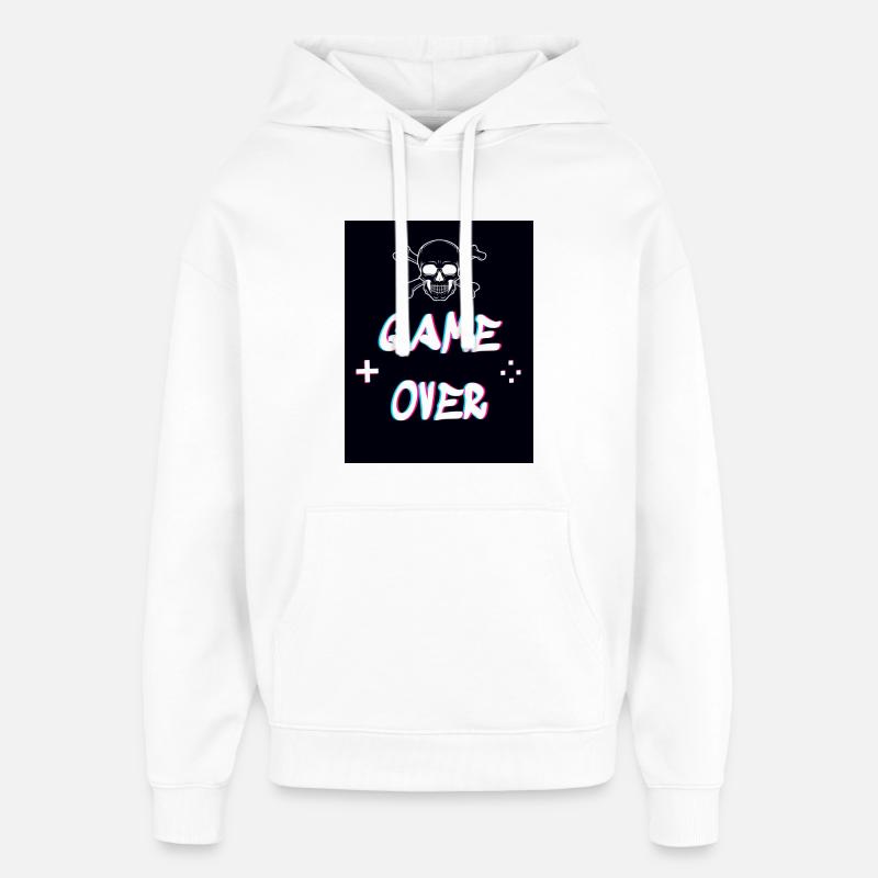 Fin du jeu - Sweat à capuche unisexe Stanley/Stella Oversized - blanc