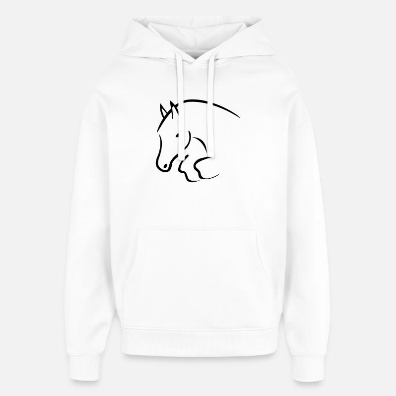 magic13 - Oversized Unisex Hoodie by Stanley/Stella - white