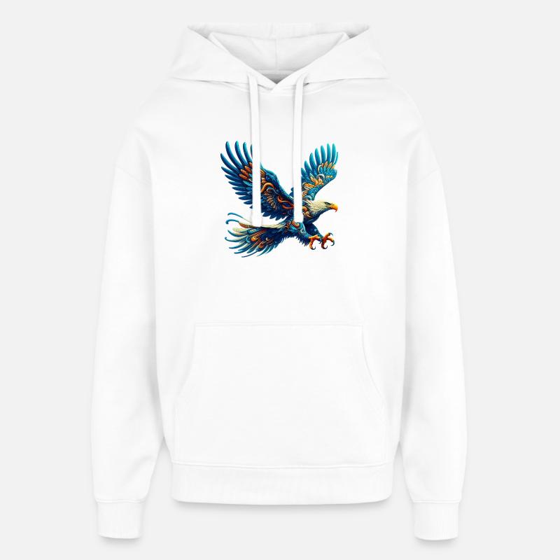 Aigle - Sweat à capuche unisexe Stanley/Stella Oversized - blanc