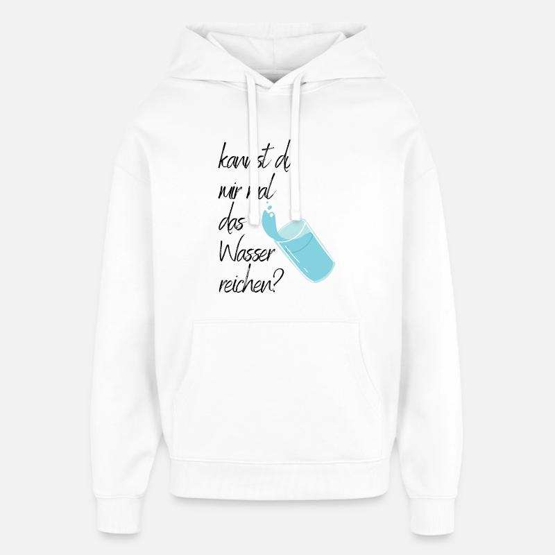 Pouvez-vous me tenir une bougie ? - Sweat à capuche unisexe Stanley/Stella Oversized - blanc