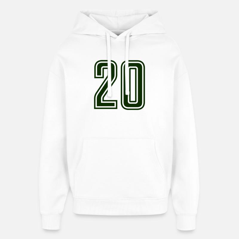 20 - Sweat à capuche unisexe Stanley/Stella Oversized - blanc