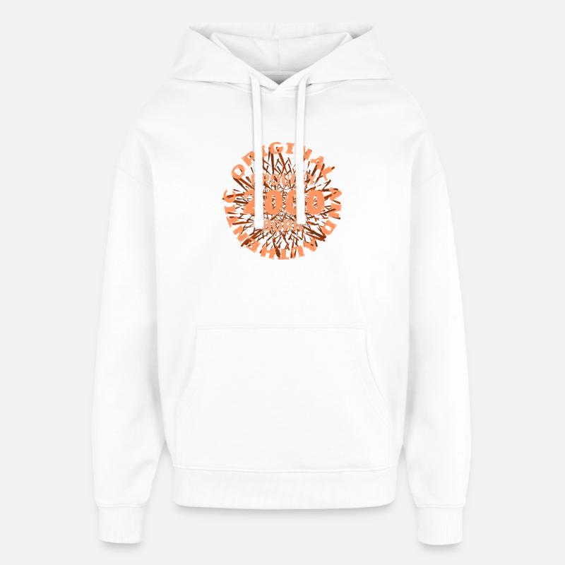 2000 - Sweat à capuche unisexe Stanley/Stella Oversized - blanc