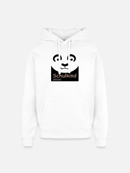 Schulkind 2026 - Oversized Unisex Hoodie von Stanley/Stella - Weiß