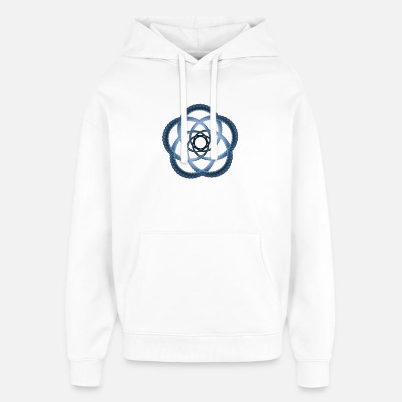 Atom - Cellular one - Oversized Unisex Hoodie von Stanley/Stella - Weiß