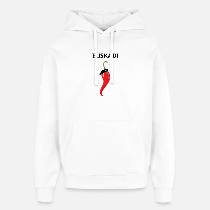 basque - Sweat à capuche unisexe Stanley/Stella Oversized - blanc