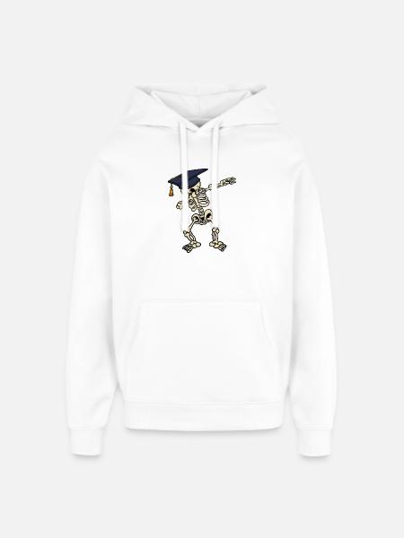 Matura Dab Schulabschluss Abiturient Abi Dabbing - Oversized Unisex Hoodie von Stanley/Stella - Weiß