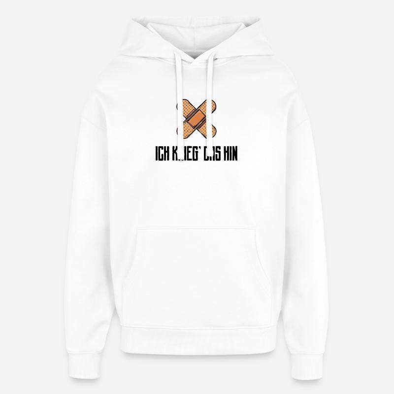 Docteur médecin infirmier soignant superviseur - Sweat à capuche unisexe Stanley/Stella Oversized - blanc