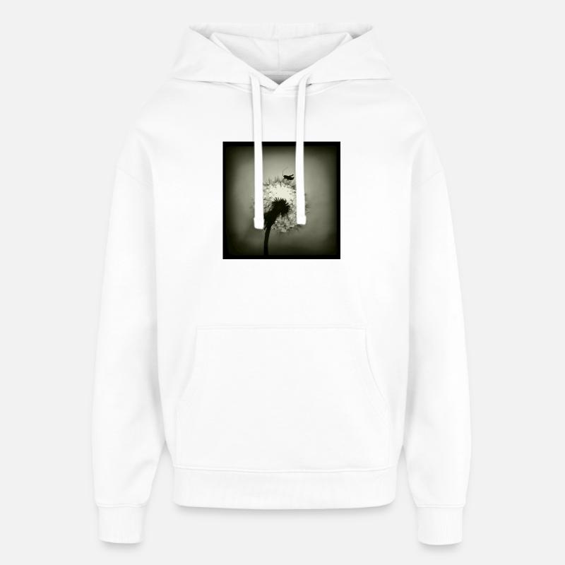 Tiny Planet - Oversized Unisex Hoodie von Stanley/Stella - Weiß
