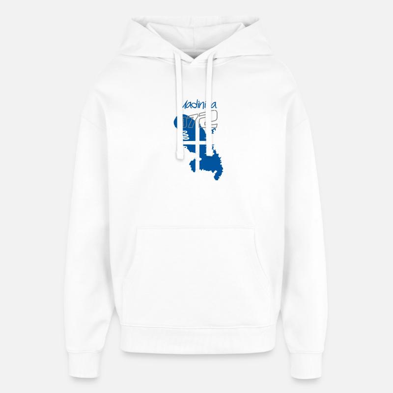 Martinique - Sweat à capuche unisexe Stanley/Stella Oversized - blanc