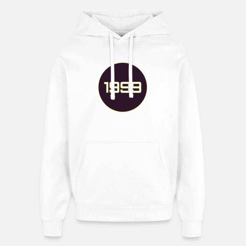 1999 Rétro - Sweat à capuche unisexe Stanley/Stella Oversized - blanc