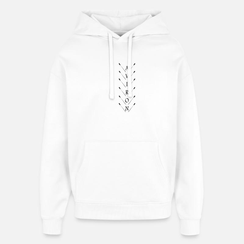 Aviron - Sweat à capuche unisexe Stanley/Stella Oversized - blanc