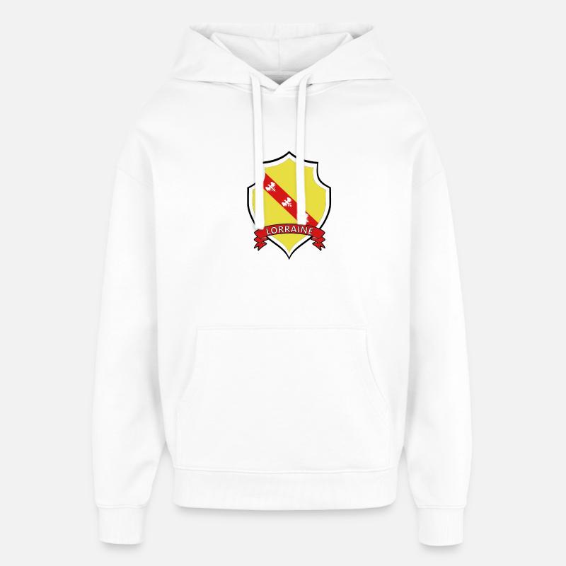 Lorraine - Oversized Unisex Hoodie by Stanley/Stella - white