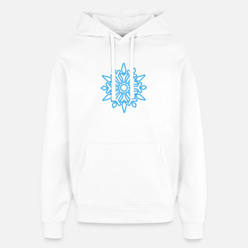 Noël - Sweat à capuche unisexe Stanley/Stella Oversized - blanc