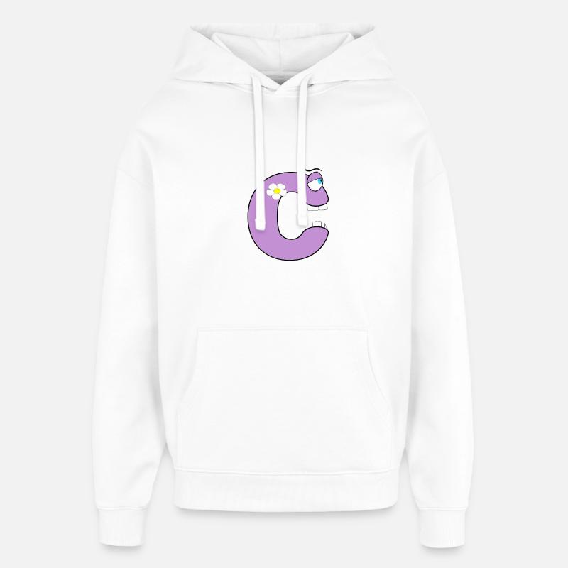 C - Sweat à capuche unisexe Stanley/Stella Oversized - blanc