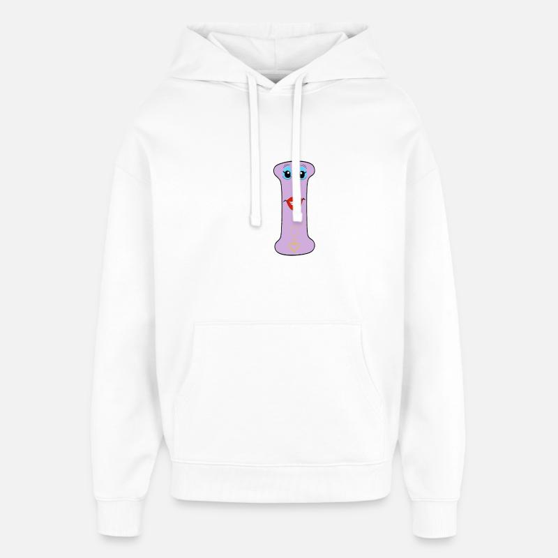 i - Sweat à capuche unisexe Stanley/Stella Oversized - blanc