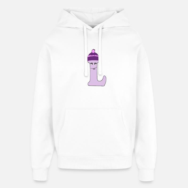 L - Sweat à capuche unisexe Stanley/Stella Oversized - blanc