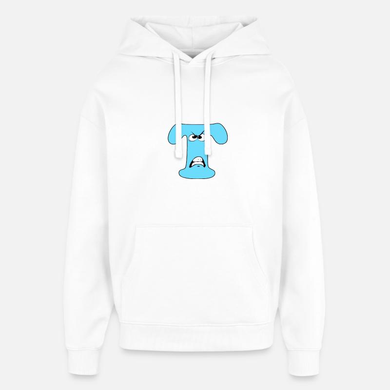 T - Sweat à capuche unisexe Stanley/Stella Oversized - blanc