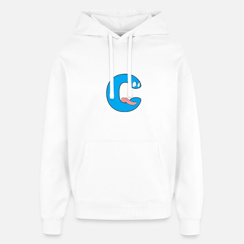 C - Sweat à capuche unisexe Stanley/Stella Oversized - blanc