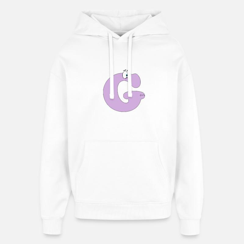 G - Sweat à capuche unisexe Stanley/Stella Oversized - blanc