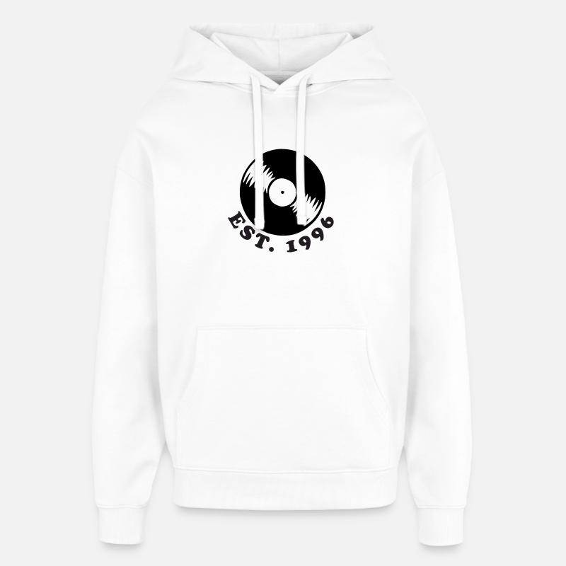 Millésime 1996 - Sweat à capuche unisexe Stanley/Stella Oversized - blanc