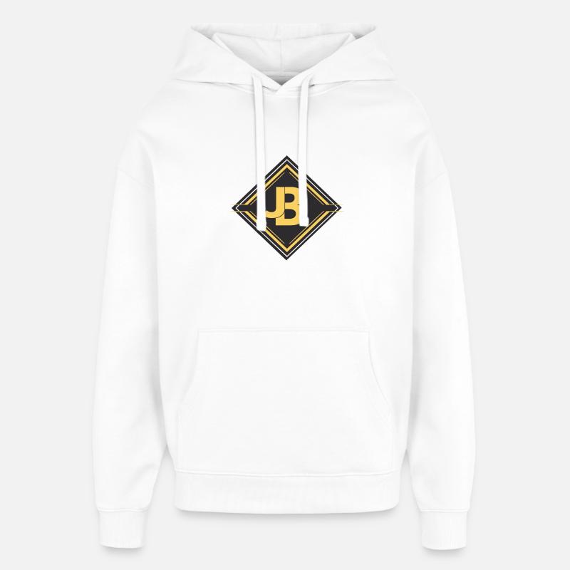 JB - Sweat à capuche unisexe Stanley/Stella Oversized - blanc