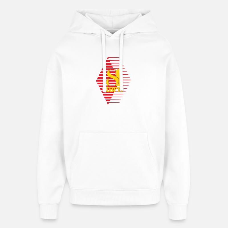 Tarn - Sweat à capuche unisexe Stanley/Stella Oversized - blanc