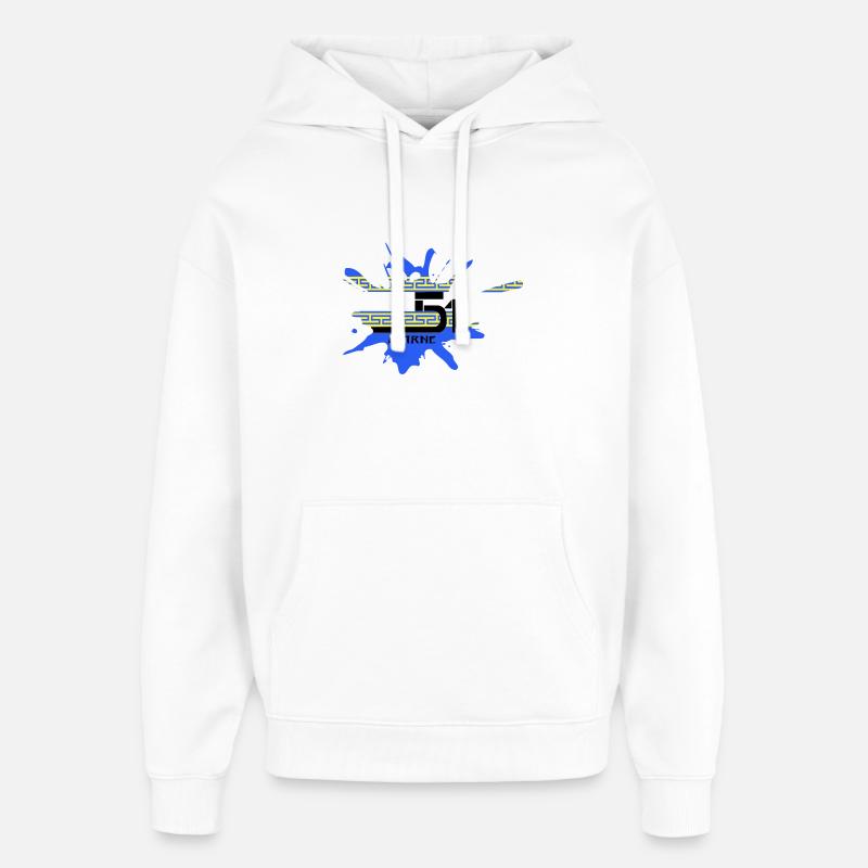 Marne - Sweat à capuche unisexe Stanley/Stella Oversized - blanc