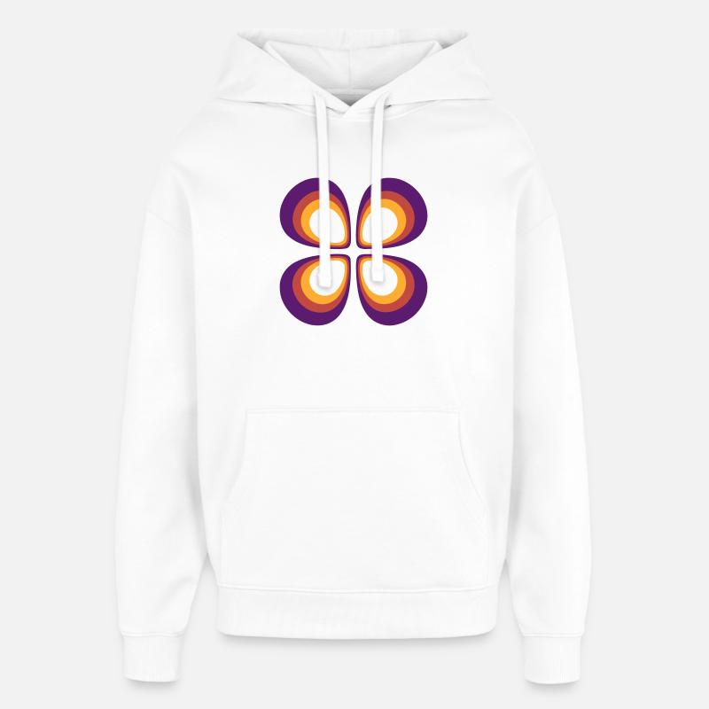 Orbitale positive 2 - Sweat à capuche unisexe Stanley/Stella Oversized - blanc