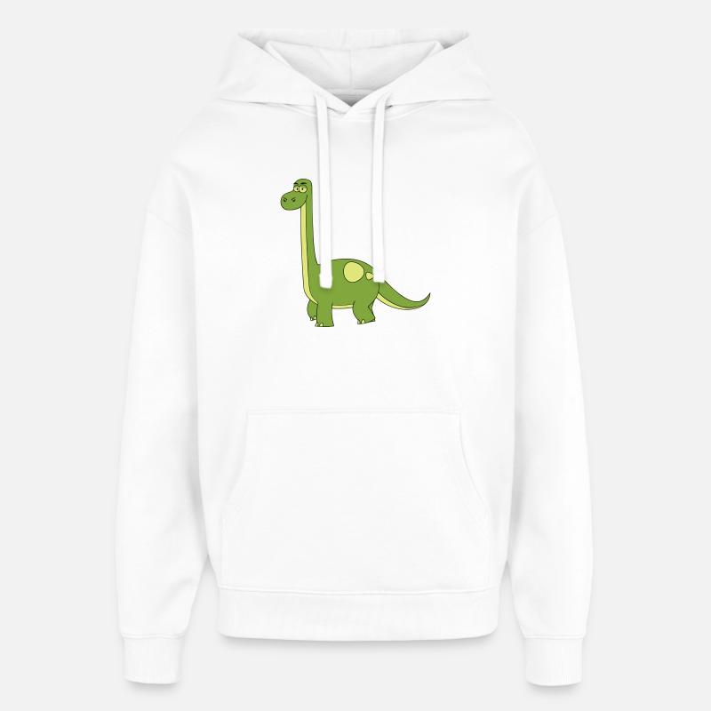 dino - Sweat à capuche unisexe Stanley/Stella Oversized - blanc