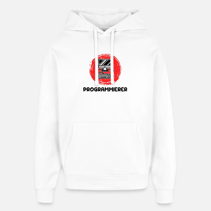 Developer Programmierer Coden Computer Informatik - Oversized Unisex Hoodie von Stanley/Stella - Weiß