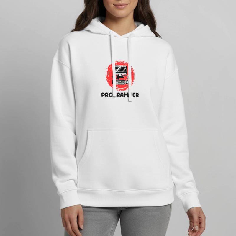 Développeur informatique Programmeur Code Scripting Sweat à capuche unisexe Stanley/Stella Oversized