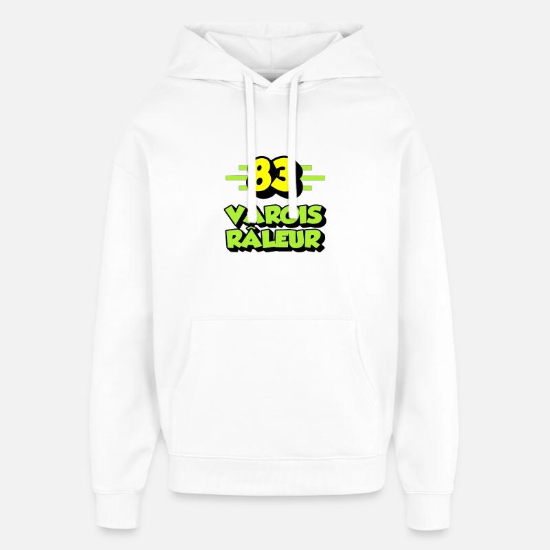 Beschwerdender Var - Oversized Unisex Hoodie von Stanley/Stella - Weiß