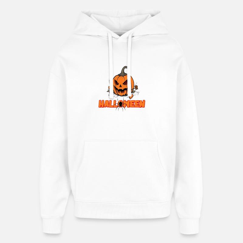 Halloween - Sweat à capuche unisexe Stanley/Stella Oversized - blanc