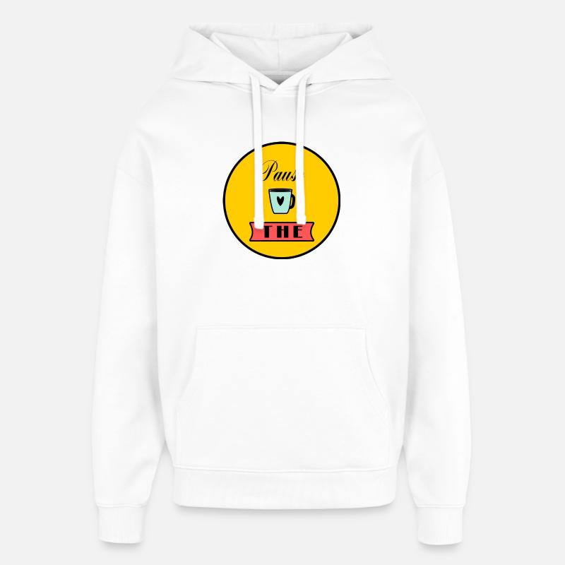 anniversaire. anniversaire décennie. humour. drôle - Sweat à capuche unisexe Stanley/Stella Oversized - blanc