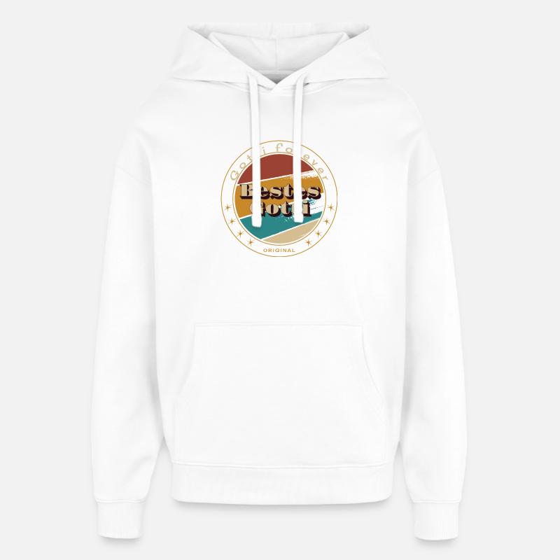 Le meilleur Gotti - Sweat à capuche unisexe Stanley/Stella Oversized - blanc