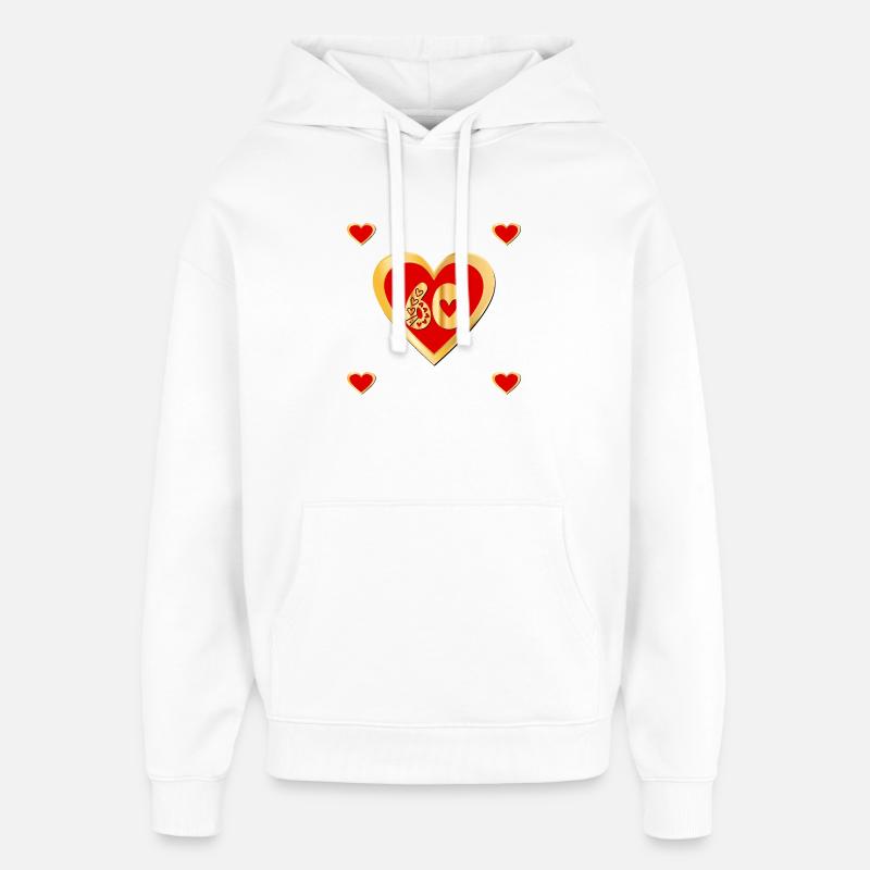 60e anniversaire soixante ans - Sweat à capuche unisexe Stanley/Stella Oversized - blanc