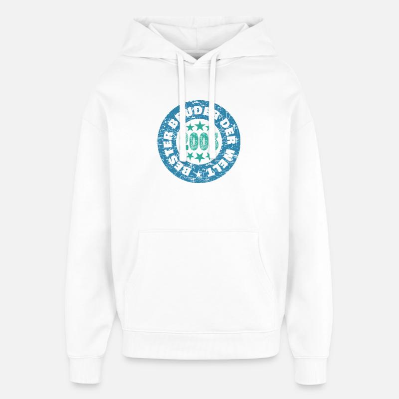 2003 - Sweat à capuche unisexe Stanley/Stella Oversized - blanc