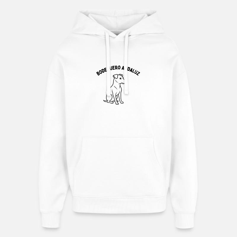 Bodeguero Andaluz dans un style noble - Sweat à capuche unisexe Stanley/Stella Oversized - blanc
