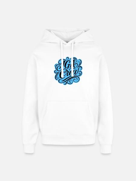 Jga Crew Junggesellenabschied - Oversized Unisex Hoodie von Stanley/Stella - Weiß