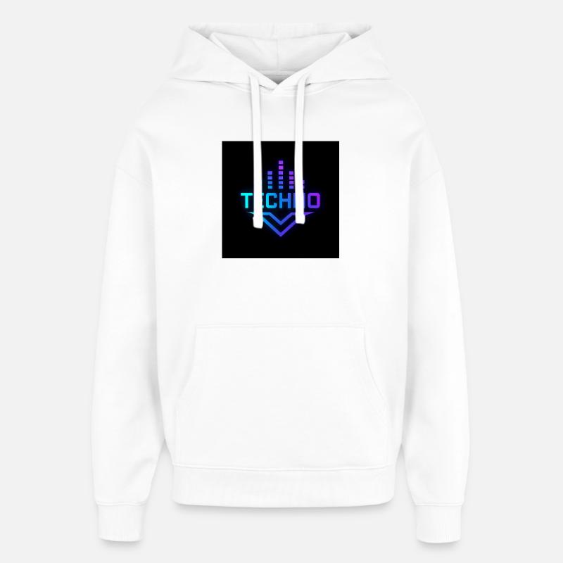 FC2440AC-0E2F-4DCC-B0B8-86F36998DBEB - Sweat à capuche unisexe Stanley/Stella Oversized - blanc