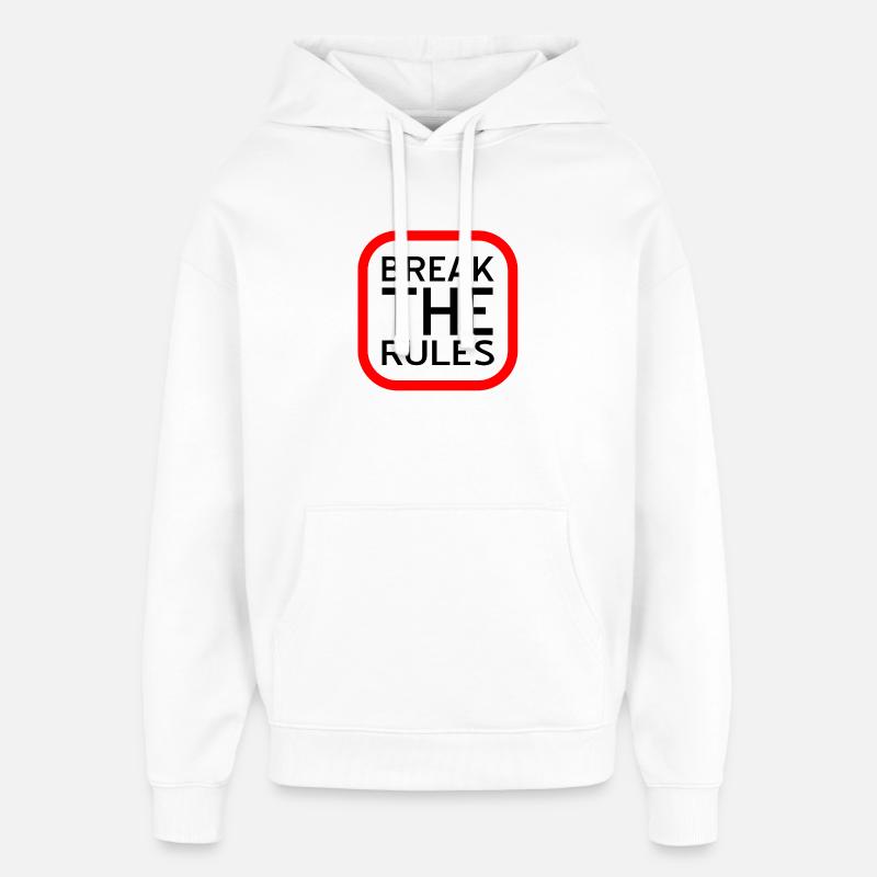 Regulate - Oversized Unisex Hoodie by Stanley/Stella - white
