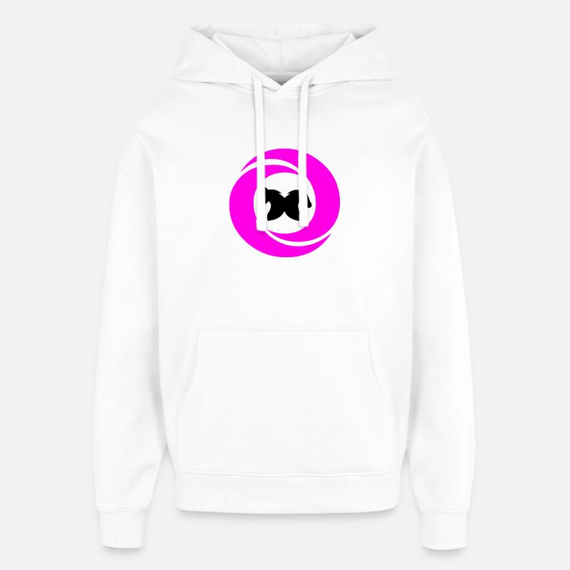 Chevaux - Sweat à capuche unisexe Stanley/Stella Oversized - blanc