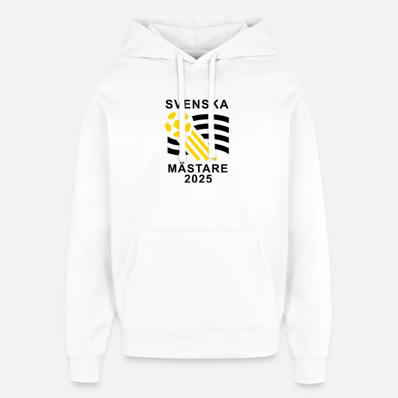 Champions de Suède 2025 - Sweat à capuche unisexe Stanley/Stella Oversized - blanc