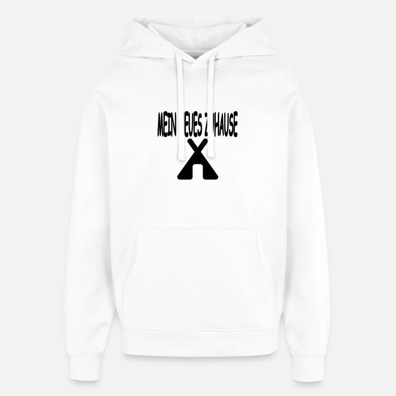 camp - Sweat à capuche unisexe Stanley/Stella Oversized - blanc