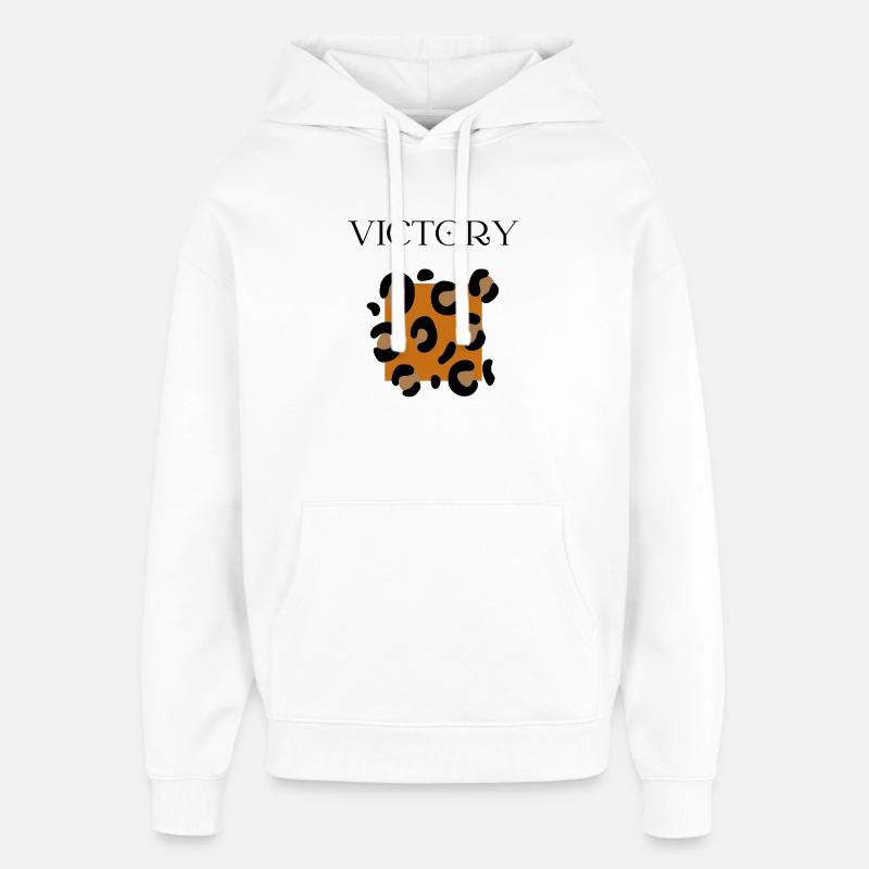 Victory - Sweat à capuche unisexe Stanley/Stella Oversized - blanc