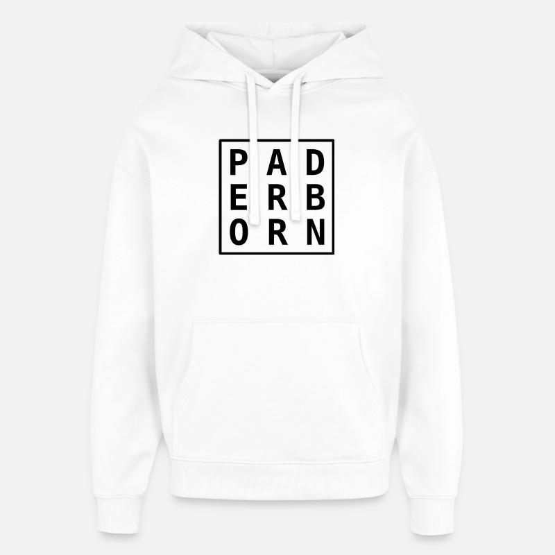 Chemise Paderborn Cap Design - Sweat à capuche unisexe Stanley/Stella Oversized - blanc