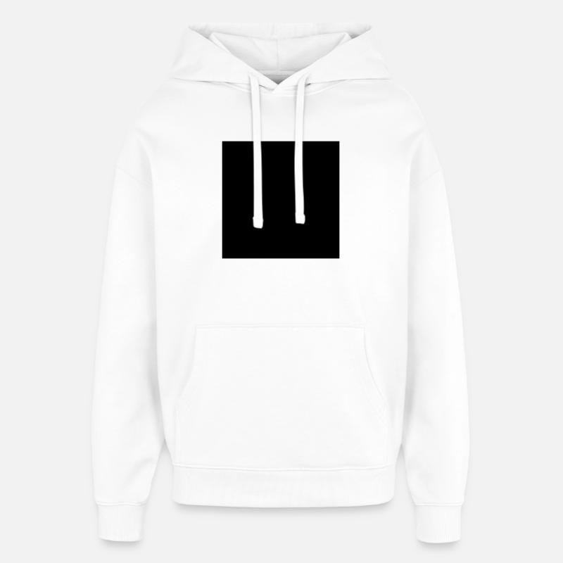 Carré - Sweat à capuche unisexe Stanley/Stella Oversized - blanc