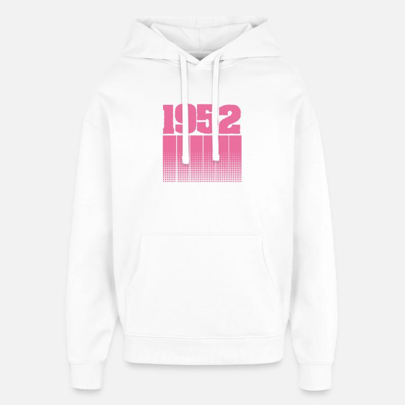 1952 - Sweat à capuche unisexe Stanley/Stella Oversized - blanc