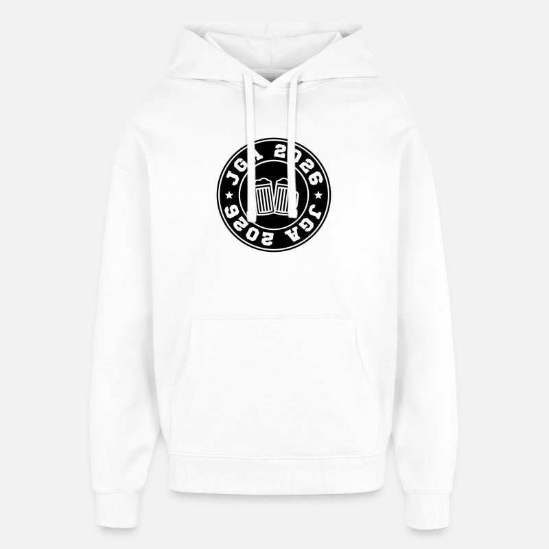 JGA 2026 - Sweat à capuche unisexe Stanley/Stella Oversized - blanc