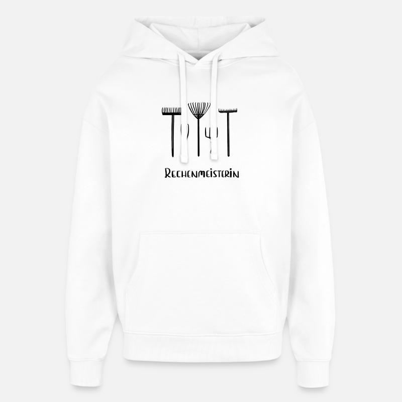 Mathématicien - Sweat à capuche unisexe Stanley/Stella Oversized - blanc